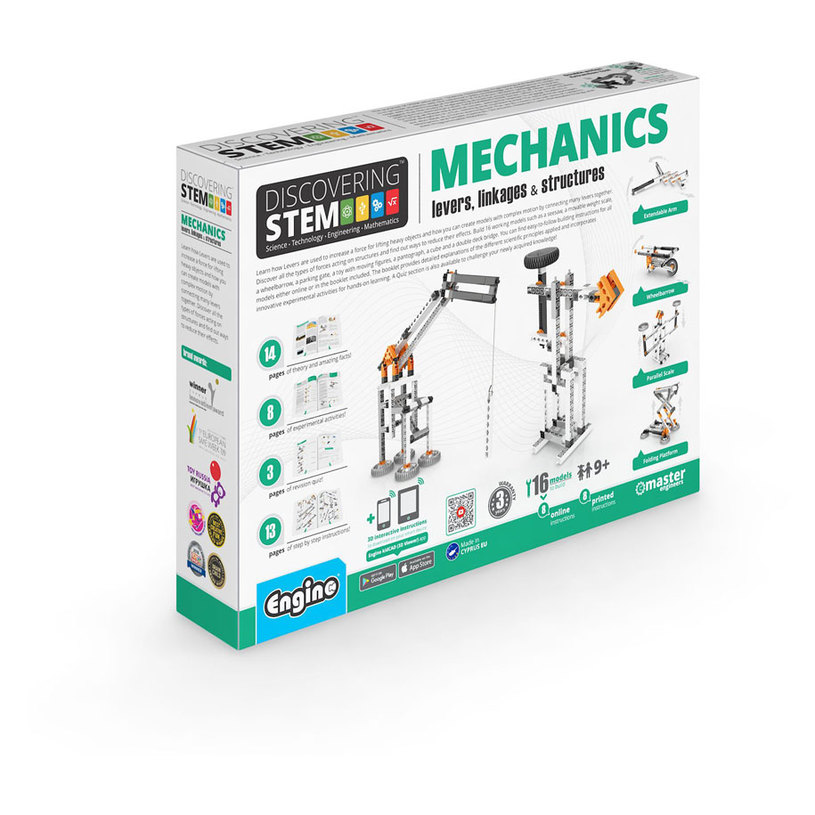 BUILDING SET ENGINO MECHANICS ЛОСТОВЕ ВРЪЗКИ BUILDING SET ENGINO MECHANICS ЛОСТОВЕ ВРЪЗКИ