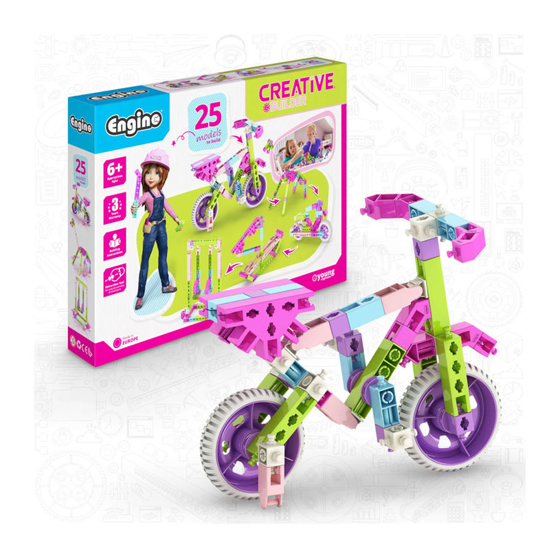 CONSTRUCTOR FOR GIRLS ENGINO CREATIVE BUILDER 25 CONSTRUCTOR FOR GIRLS ENGINO CREATIVE BUILDER 25