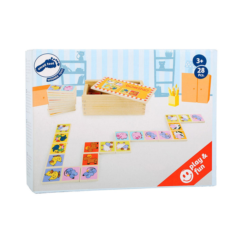 GAME SMALL FOOT ДОМИНО ЖИВОТНИ GAME SMALL FOOT ДОМИНО ЖИВОТНИ