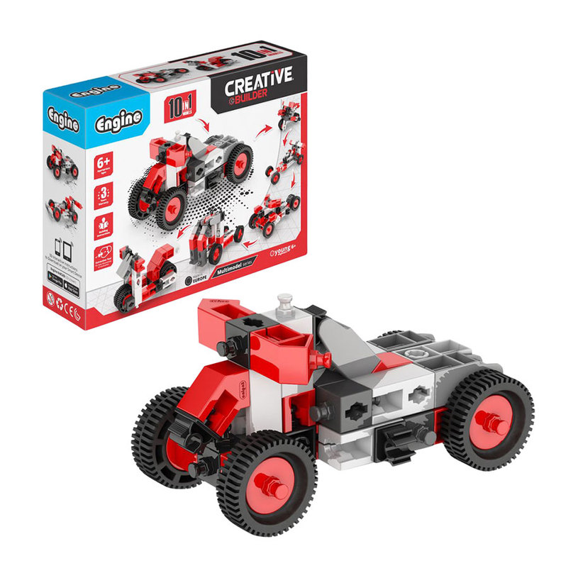 КОНСТРУКТОР ENGINO CREATIVE BUILDER 10 В 1 КОНСТРУКТОР ENGINO CREATIVE BUILDER 10 В 1