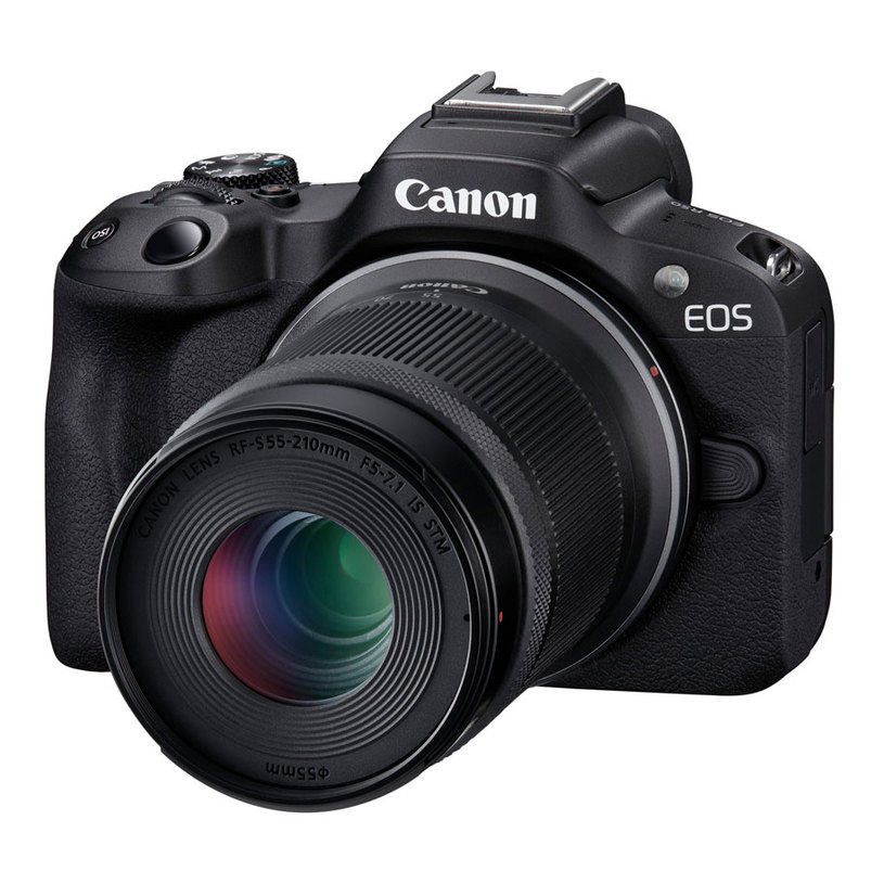 Безогледален фотоапарат CANON EOS R50 18-45+55-210 24.2 MPx, WI-FI, MIRRORLESS Безогледален фотоапарат CANON EOS R50 18-45+55-210 24.2 MPx, WI-FI, MIRRORLESS