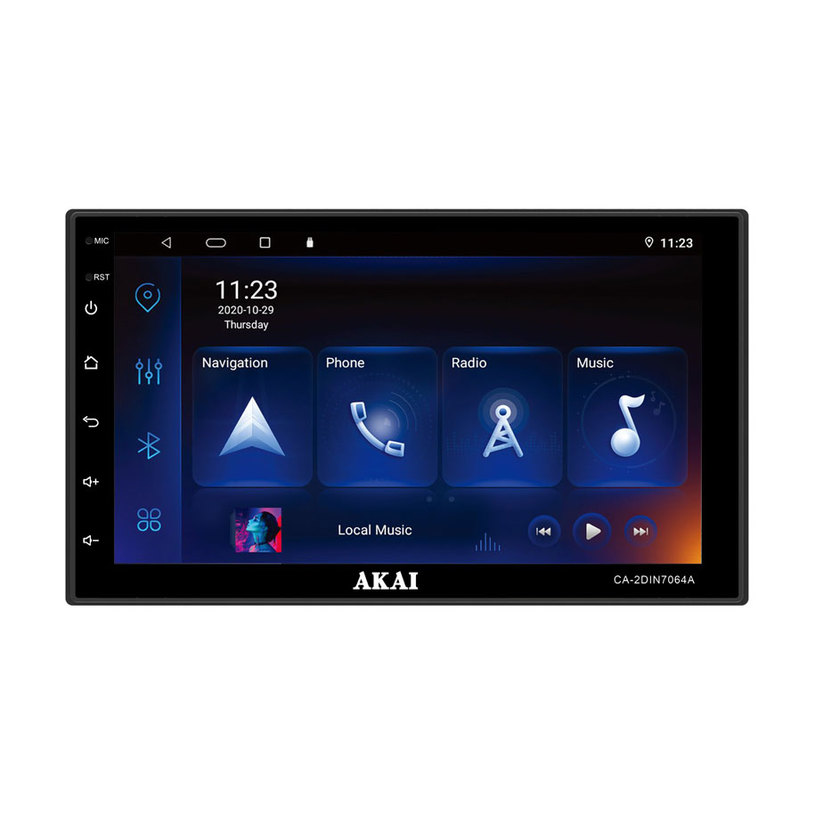 Авто Ресийвър AKAI CA-2DIN7064A BLUETOOTH, USB Авто Ресийвър AKAI CA-2DIN7064A BLUETOOTH, USB