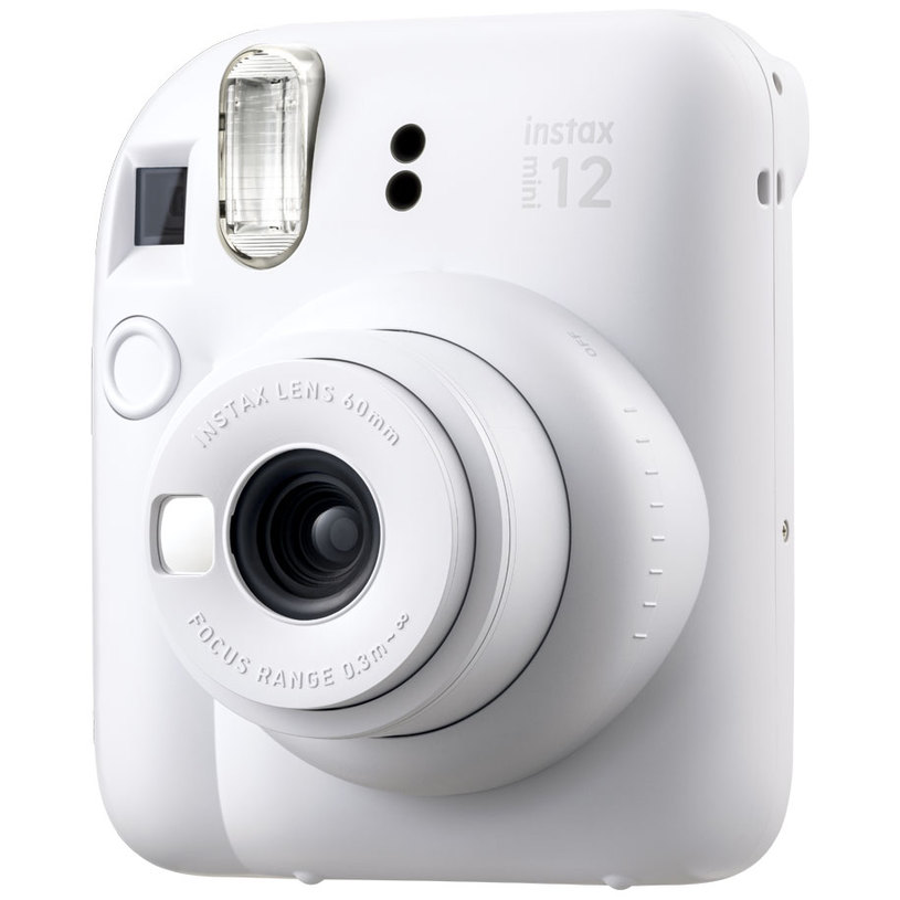 Фотоапарат за моментни снимки FUJIFILM INSTAX MINI 12 CLAY WHITE Фотоапарат за моментни снимки FUJIFILM INSTAX MINI 12 CLAY WHITE