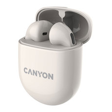 True wireless слушалки CANYON CNS-TWS6BE БЕЗЖИЧНА ВРЪЗКА, BEIGE True wireless слушалки CANYON CNS-TWS6BE БЕЗЖИЧНА ВРЪЗКА, BEIGE