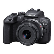 Безогледален фотоапарат CANON EOS R10+RF-S 18-45 IS STM 24.2 MPx, WI-FI, MIRRORLESS Безогледален фотоапарат CANON EOS R10+RF-S 18-45 IS STM 24.2 MPx, WI-FI, MIRRORLESS