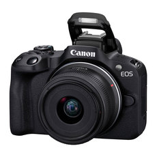 Безогледален фотоапарат CANON EOS R50+RF-S 18-45 CREATOR KIT 24.2 MPx, WI-FI, MIRRORLESS Безогледален фотоапарат CANON EOS R50+RF-S 18-45 CREATOR KIT 24.2 MPx, WI-FI, MIRRORLESS