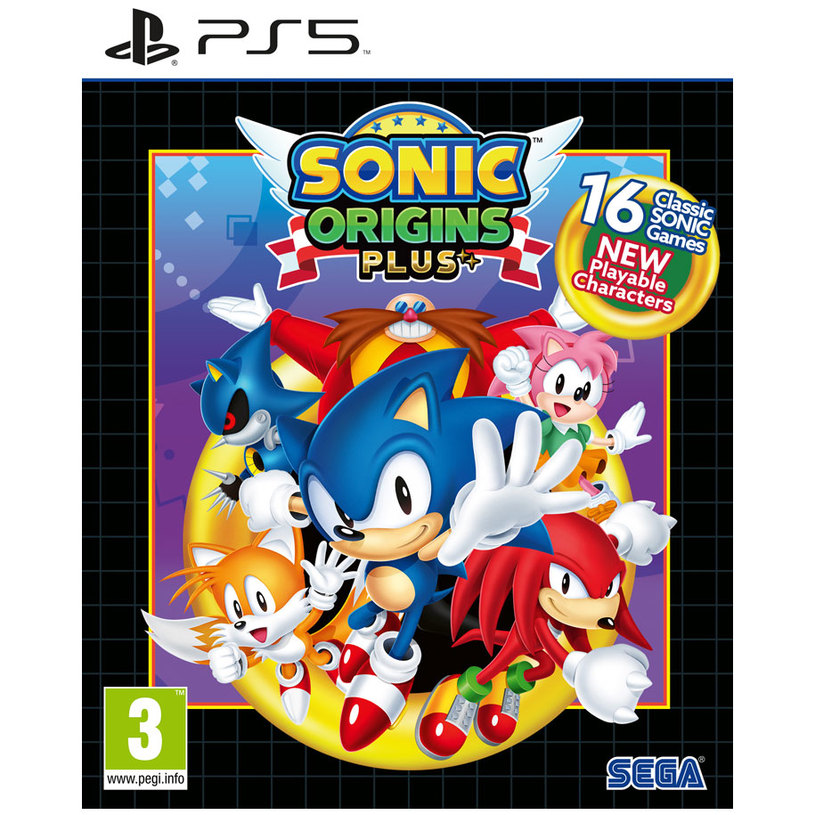 Игра SONIC ORIGINS PLUS LIMITED EDITION PLAYSTATION 5 PS5 Игра SONIC ORIGINS PLUS LIMITED EDITION PLAYSTATION 5 PS5