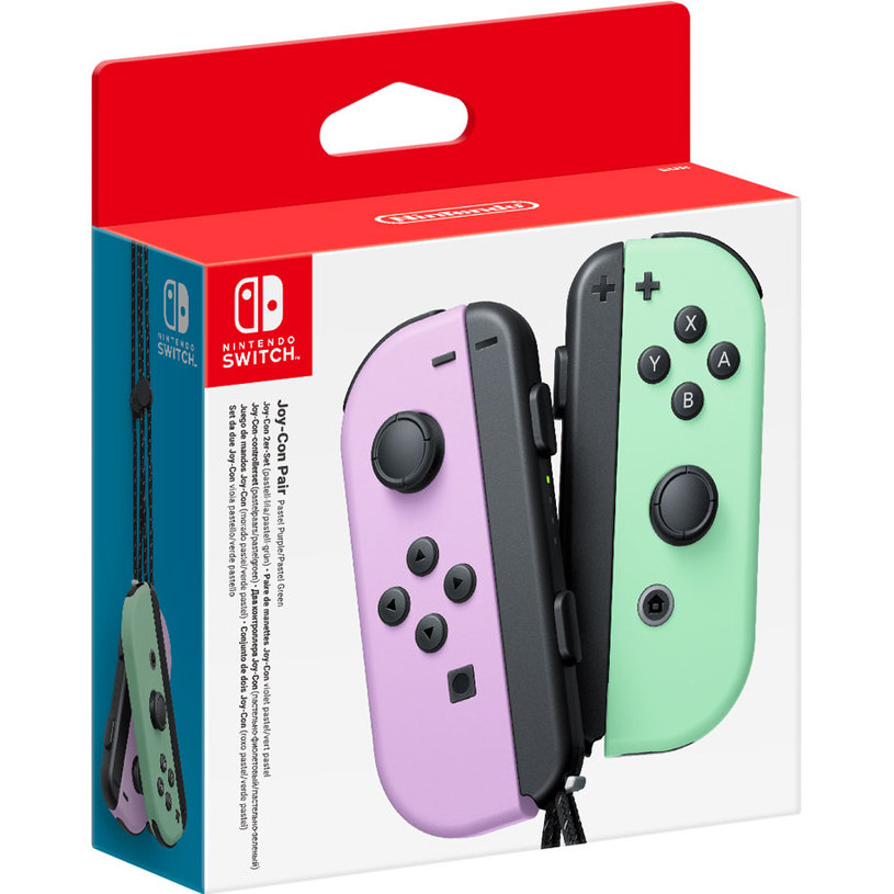 JOY-CON PAIR NINTENDO SWITCH PAIR PURPLE/GREEN JOY-CON PAIR NINTENDO SWITCH PAIR PURPLE/GREEN