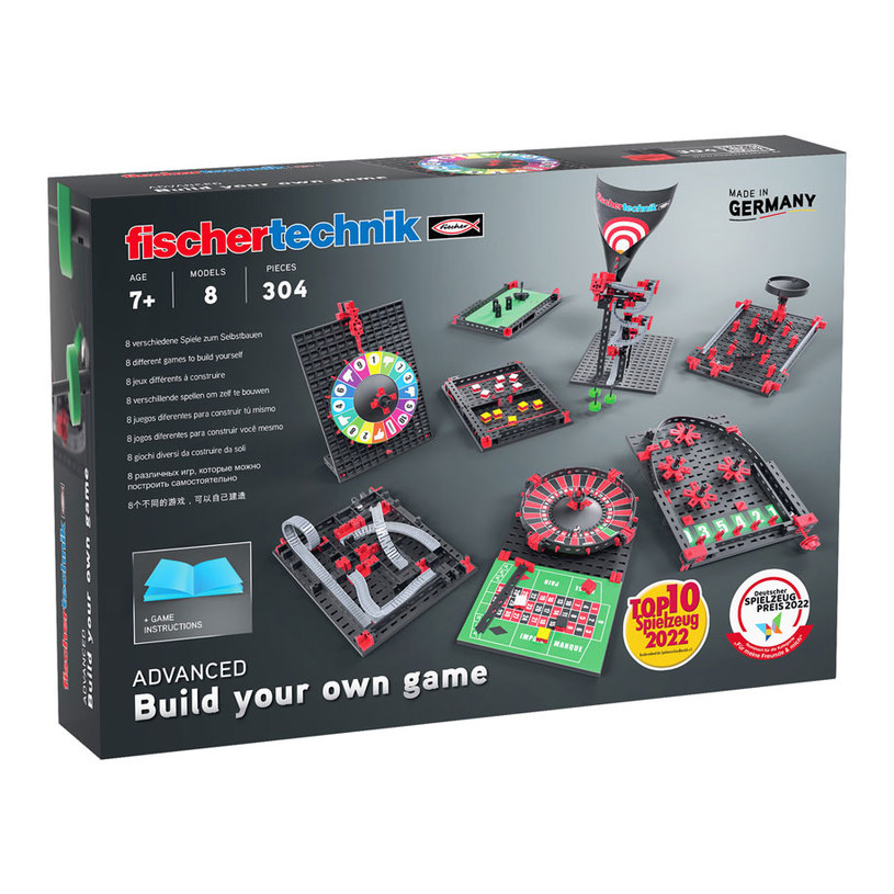 BUILDING SET FISCHERTECHNIK BUILD YOUR GAME BUILDING SET FISCHERTECHNIK BUILD YOUR GAME