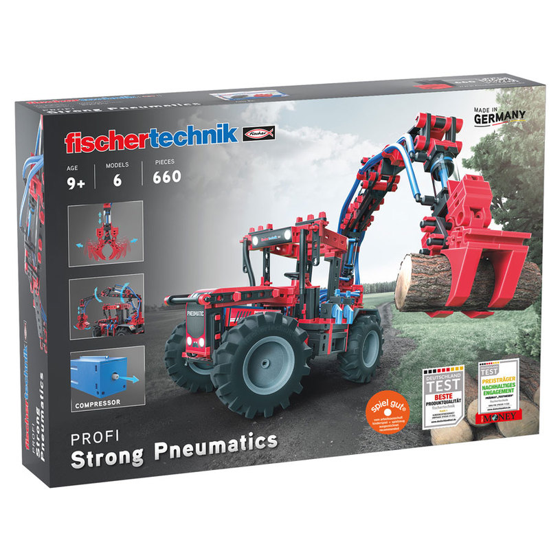BUILDING SET FISCHERTECHNIK STRONG PNEUMATICS BUILDING SET FISCHERTECHNIK STRONG PNEUMATICS