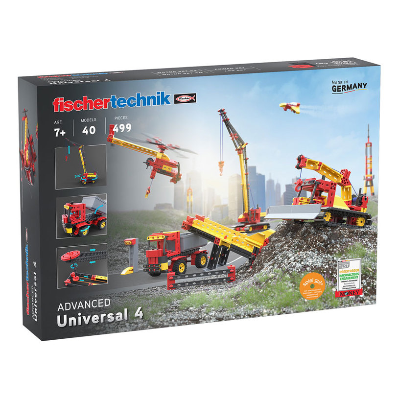 BUILDING SET FISCHERTECHNIK UNIVERSAL 4 BUILDING SET FISCHERTECHNIK UNIVERSAL 4