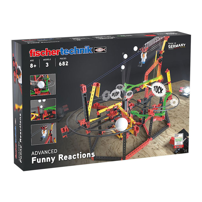 BUILDING SET FISCHERTECHNIK FUNNY REACTIONS BUILDING SET FISCHERTECHNIK FUNNY REACTIONS