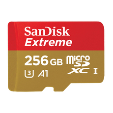 Карта памет SANDISK EXTREME 256GB 190MB/S КЛАС 10 A1 Карта памет SANDISK EXTREME 256GB 190MB/S КЛАС 10 A1