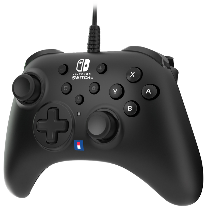 WIRED CONTROLLER HORI HORIPAD TURBO BLACK NINTENDO SWITCH WIRED CONTROLLER HORI HORIPAD TURBO BLACK NINTENDO SWITCH
