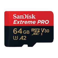 Карта памет SANDISK EXTREME PRO 64GB 200MB/S КЛАС 10 A2 Карта памет SANDISK EXTREME PRO 64GB 200MB/S КЛАС 10 A2