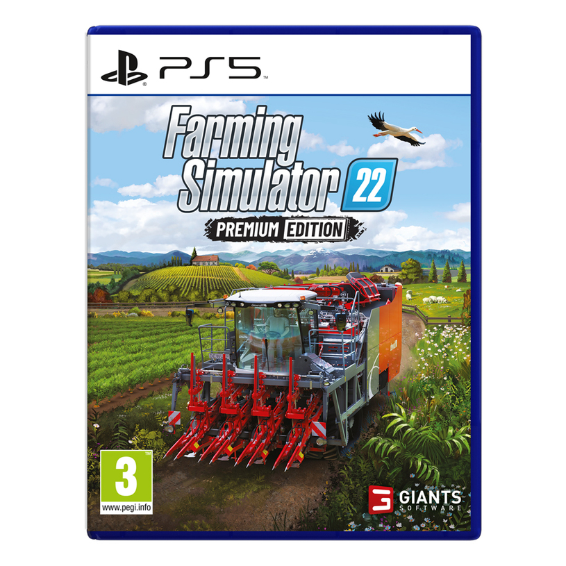 Game FARMING SIMULATOR 22 PREMIUM PLAYSTATION 5 PS5 Game FARMING SIMULATOR 22 PREMIUM PLAYSTATION 5 PS5