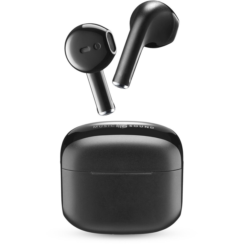 True wireless headphones CELLULAR LINE TWS SWAG WIRELESS, BLACK True wireless headphones CELLULAR LINE TWS SWAG WIRELESS, BLACK