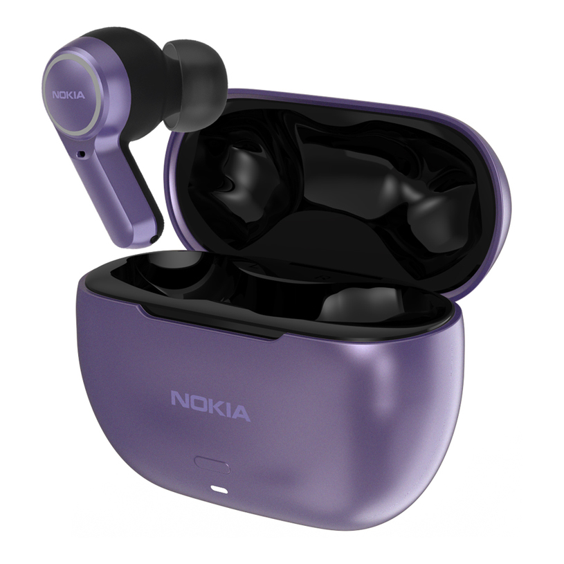 True wireless headphones NOKIA CLARITY EARBUDS 2+ WIRELESS, PURPLE True wireless headphones NOKIA CLARITY EARBUDS 2+ WIRELESS, PURPLE