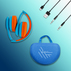 СЛУШАЛКИ POWERLOCUS PLED BLUE/ORANGE СЛУШАЛКИ POWERLOCUS PLED BLUE/ORANGE