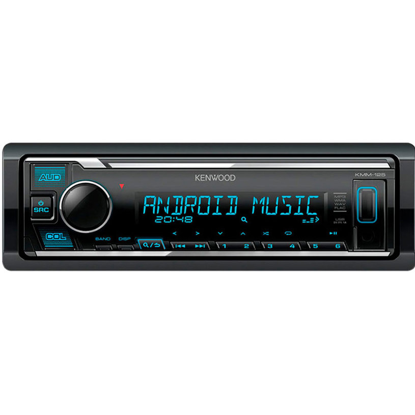 Car receiver KENWOOD KMM-125 4 X 50 W, USB Car receiver KENWOOD KMM-125 4 X 50 W, USB