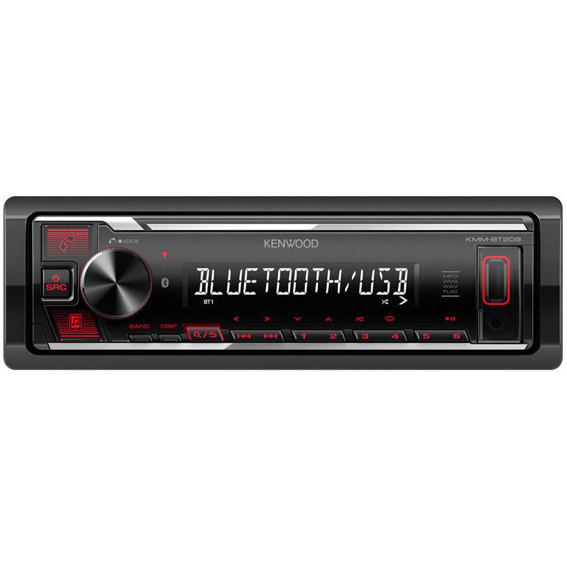 Car receiver KENWOOD KMM-BT209 BLUETOOTH, 4 X 50 W, USB Car receiver KENWOOD KMM-BT209 BLUETOOTH, 4 X 50 W, USB