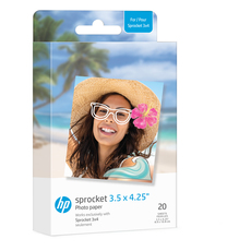 ХАРТИЯ HP ZINK 3.50X4.25 20 PACK ХАРТИЯ HP ZINK 3.50X4.25 20 PACK