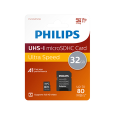 MICROSD PHILIPS 32GB UHS-1 80MB/s