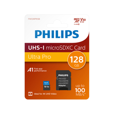 MICROSD PHILIPS 128GB UHS-3 100MB/s