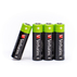 VERBATIM RECHARGEABLE BATTERY AA X 4/HR6 VERBATIM RECHARGEABLE BATTERY AA X 4/HR6