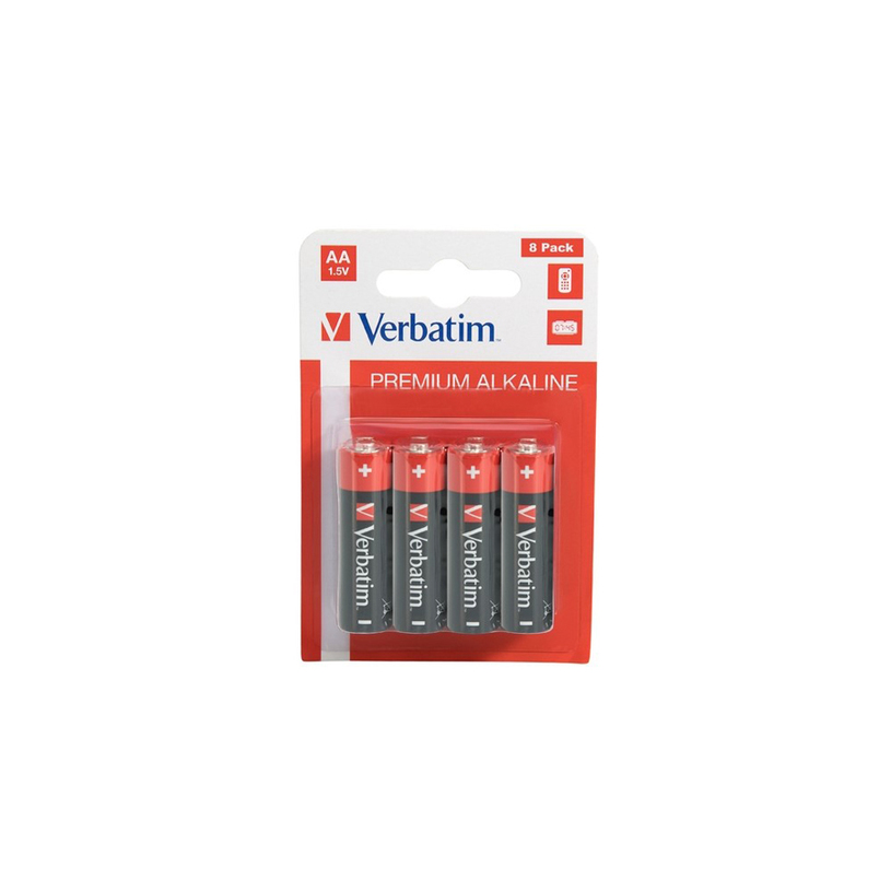 БАТЕРИИ VERBATIM AA X 8 БАТЕРИИ VERBATIM AA X 8