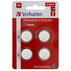 VERBATIM LITHIUM BATTERY CR2025 3V X 4 VERBATIM LITHIUM BATTERY CR2025 3V X 4