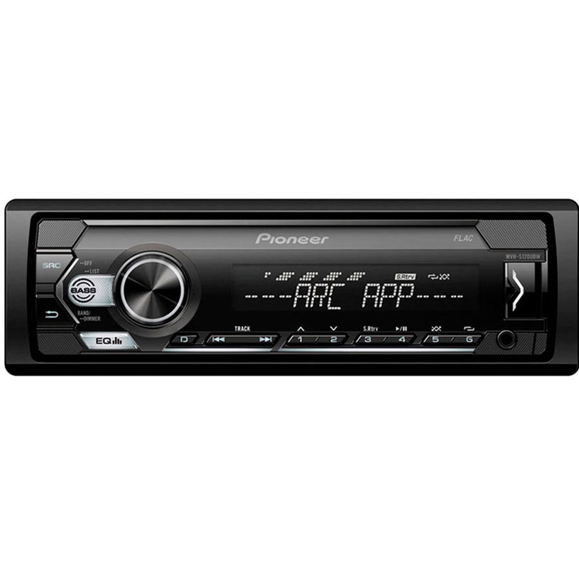 Авто Ресийвър PIONEER MVH-S120UBW 4 X 50 W, USB Авто Ресийвър PIONEER MVH-S120UBW 4 X 50 W, USB
