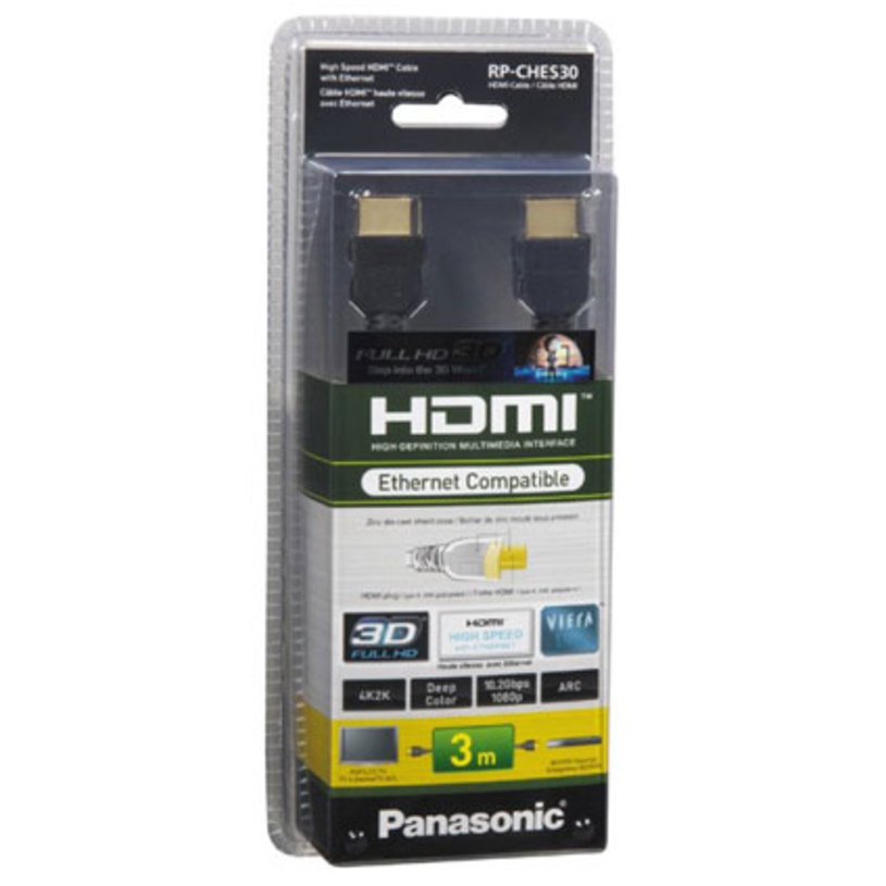 КАБЕЛ PANASONIC HDMI RP-CHES30E-K