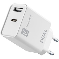 ЗАРЯДНО 220V 20W PD USB+TYPE-C WHITE ЗАРЯДНО 220V 20W PD USB+TYPE-C WHITE