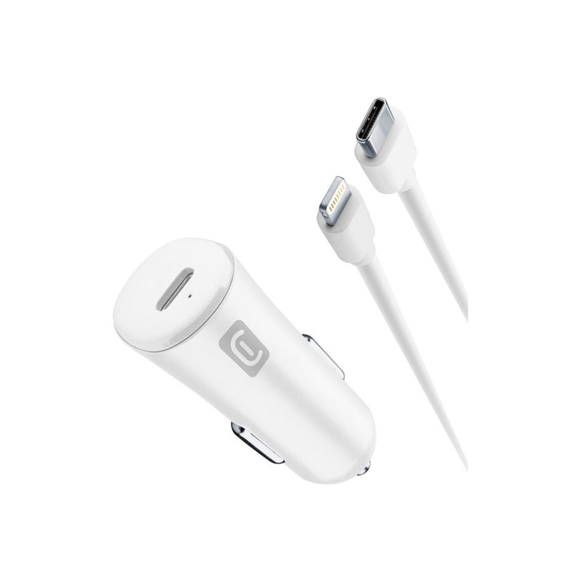 ЗАРЯДНО 12V 20W TYPE-C + LIGHTNING ЗАРЯДНО 12V 20W TYPE-C + LIGHTNING