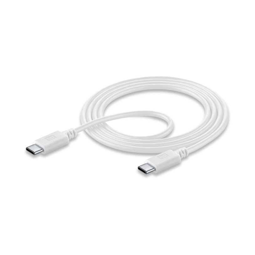 КАБЕЛ USB-C TO USB-C 5A 45W 1 m WHITE КАБЕЛ USB-C TO USB-C 5A 45W 1 m WHITE