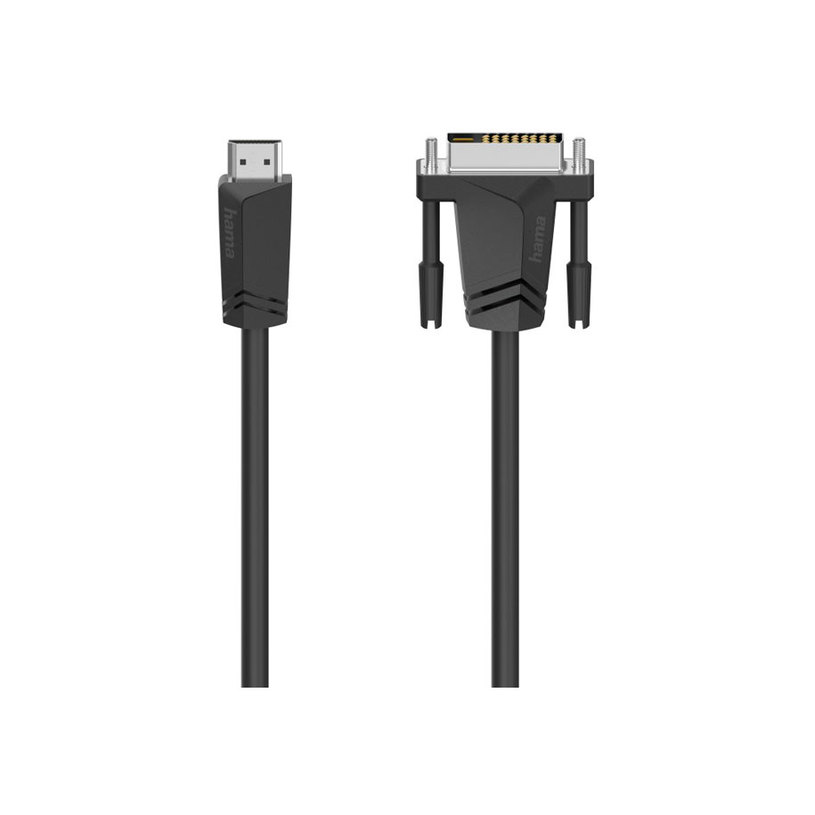 Кабел HAMA 122130/205018 HDMI-DVI 1.5 Кабел HAMA 122130/205018 HDMI-DVI 1.5