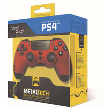 WIRELESS CONTROLLER SP RED PS4