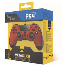 WIRED CONTROLLER SP RED PS4