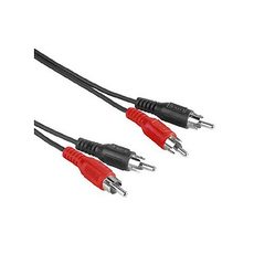 Cable HAMA RCA-RCA 2.5M 30457/205086 Cable HAMA RCA-RCA 2.5M 30457/205086