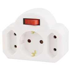 Distribution panel EMOS P00282 3 SOCKETS WITH KEY Distribution panel EMOS P00282 3 SOCKETS WITH KEY