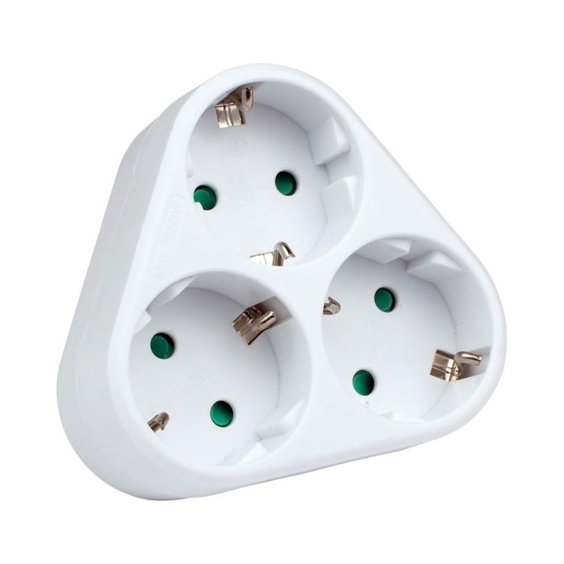 Разклонител XMART 3ГН. GZB-01/03A БЯЛ Разклонител XMART 3ГН. GZB-01/03A БЯЛ