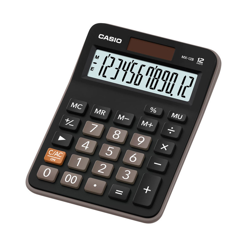 КАЛКУЛАТОР НАСТОЛЕН CASIO MX-12B 12 DGT КАЛКУЛАТОР НАСТОЛЕН CASIO MX-12B 12 DGT