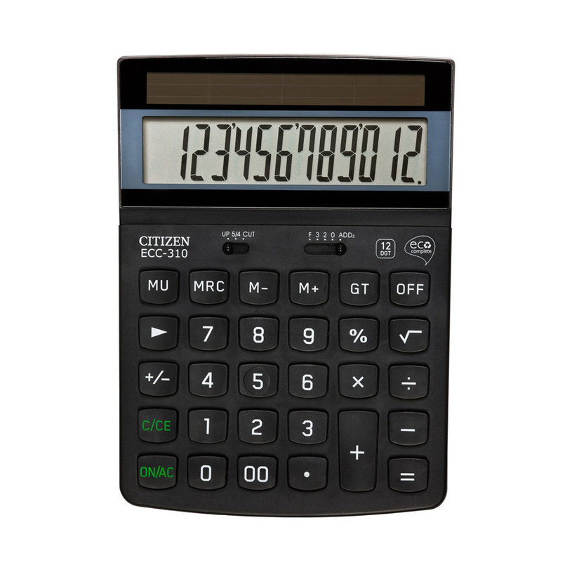 КАЛКУЛАТОР CITIZEN ECC 310 КАЛКУЛАТОР CITIZEN ECC 310