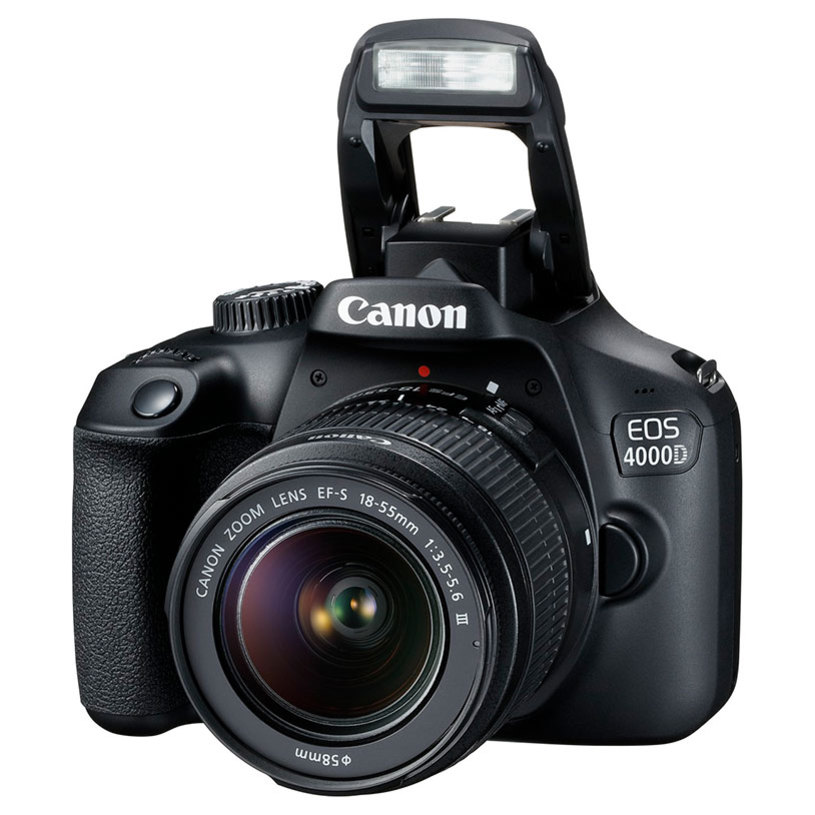 DSLR фотоапарат CANON EOS 4000D EF-S 18-55 DC 18.0 MPx, WI-FI DSLR фотоапарат CANON EOS 4000D EF-S 18-55 DC 18.0 MPx, WI-FI