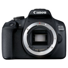DSLR фотоапарат CANON EOS 2000D BODY BK 24.1 MPx, WI-FI DSLR фотоапарат CANON EOS 2000D BODY BK 24.1 MPx, WI-FI