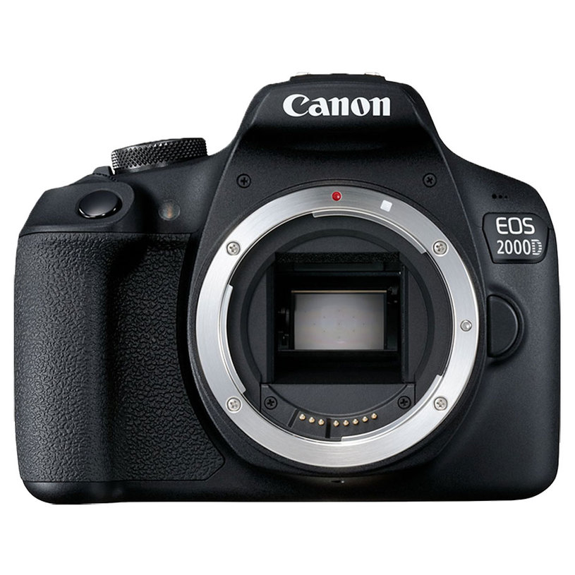 DSLR camera CANON EOS 2000D BODY BK 24.1 MPx, WI-FI DSLR camera CANON EOS 2000D BODY BK 24.1 MPx, WI-FI