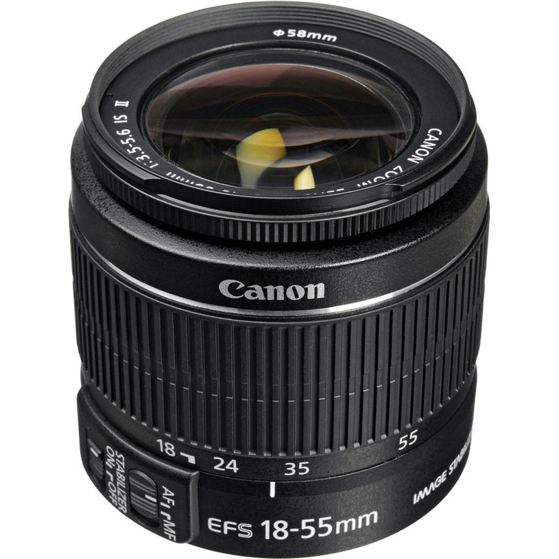 Обектив CANON EF-S 18-55MM 3.5-5.6 IS II Обектив CANON EF-S 18-55MM 3.5-5.6 IS II