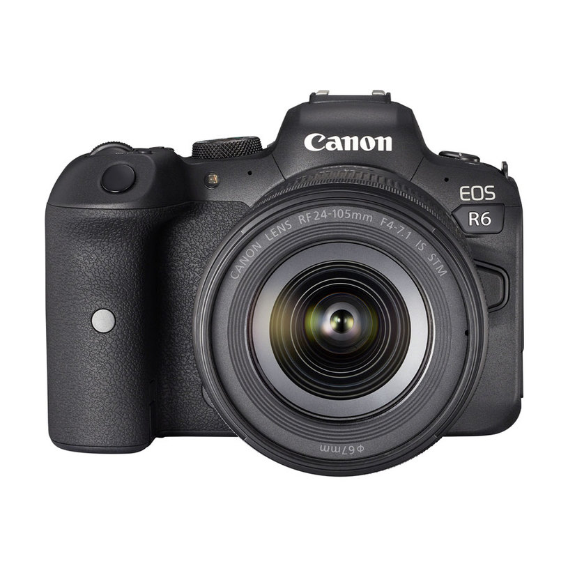 Безогледален фотоапарат CANON EOS R6+RF24-105 STM 20.1 MPx, WI-FI, MIRRORLESS Безогледален фотоапарат CANON EOS R6+RF24-105 STM 20.1 MPx, WI-FI, MIRRORLESS