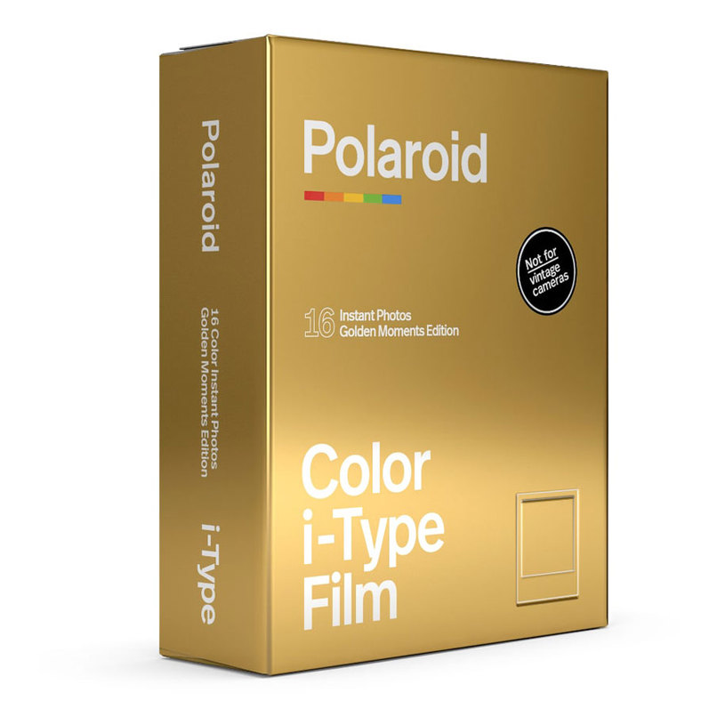 POLAROID COLOR I-TYPE GOLD MOMENTS X2